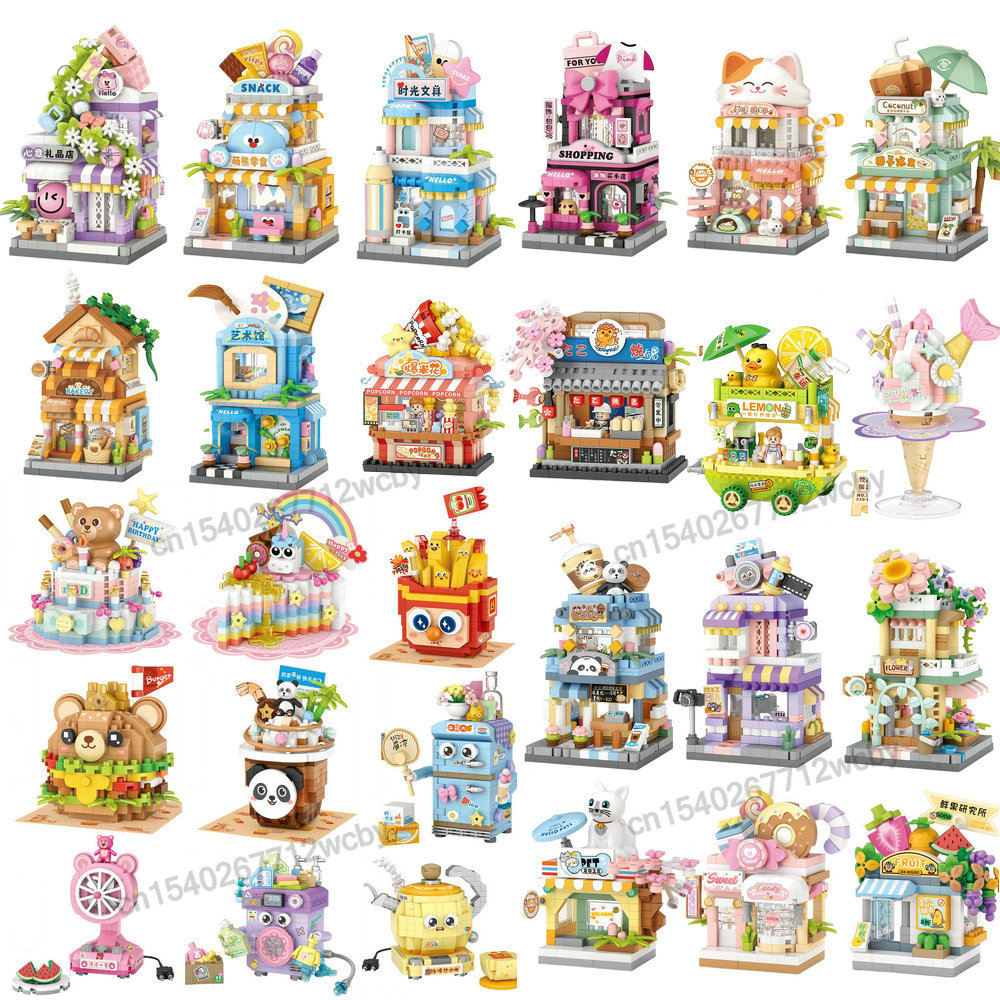 Model Kit Wall E - Blok bangunan rumah alat rumah tangga