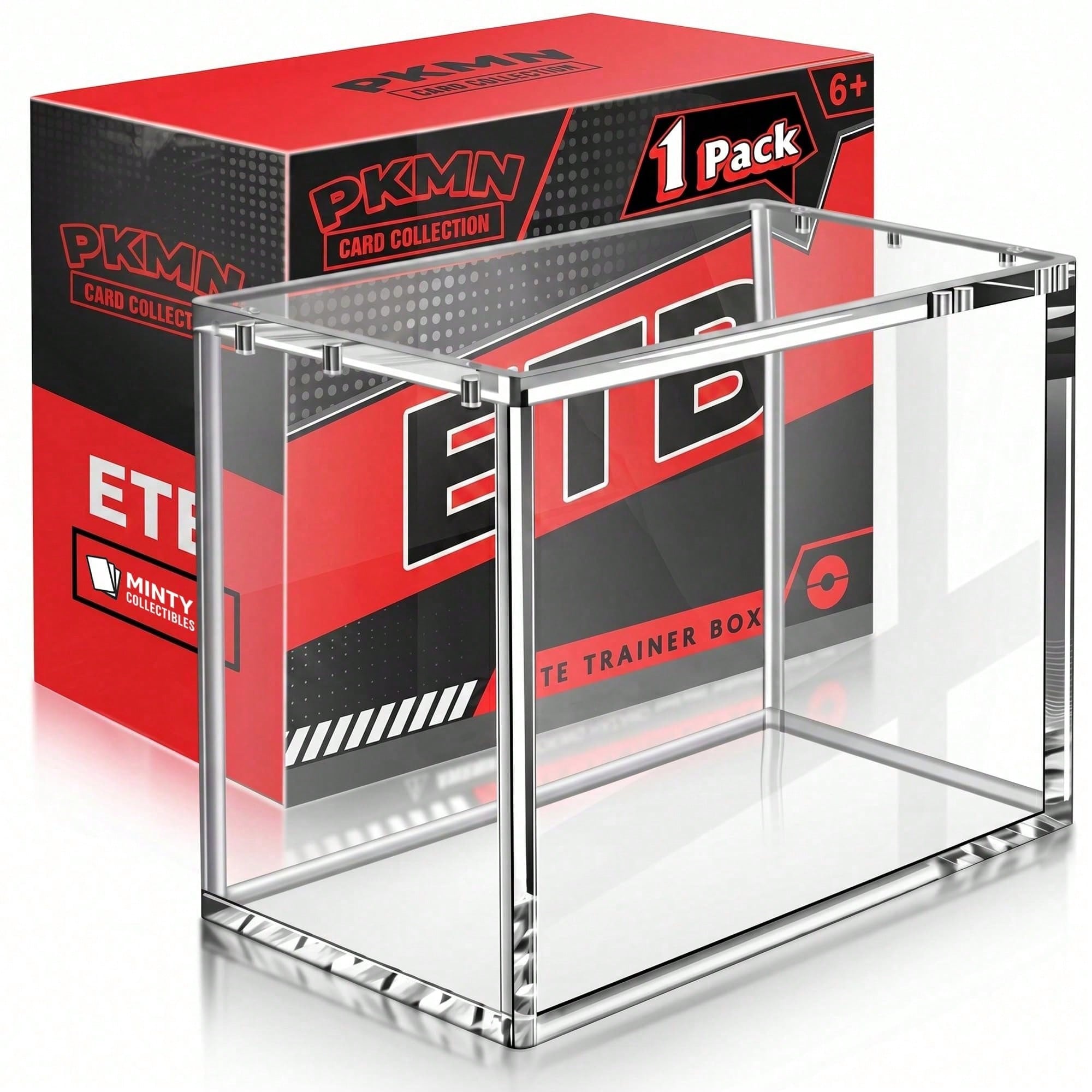 Model Kit Display - Kotak Display Akrilik Magnetik Transparan ETB,