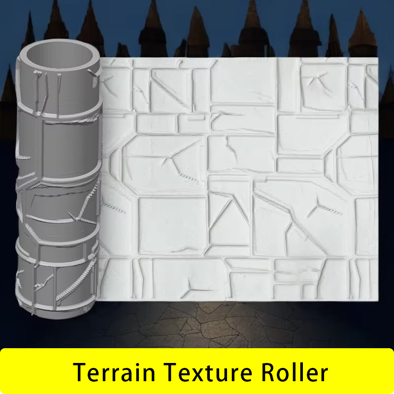 Model Kit Wall E - Alat Pembuat Tekstur DND DIY untuk
