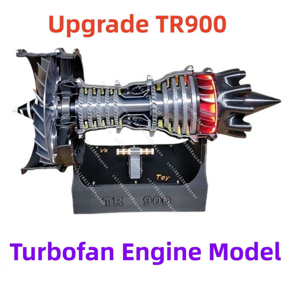 Model Kit Jet - Kit Perakitan Model Mesin Turbofan TR900
