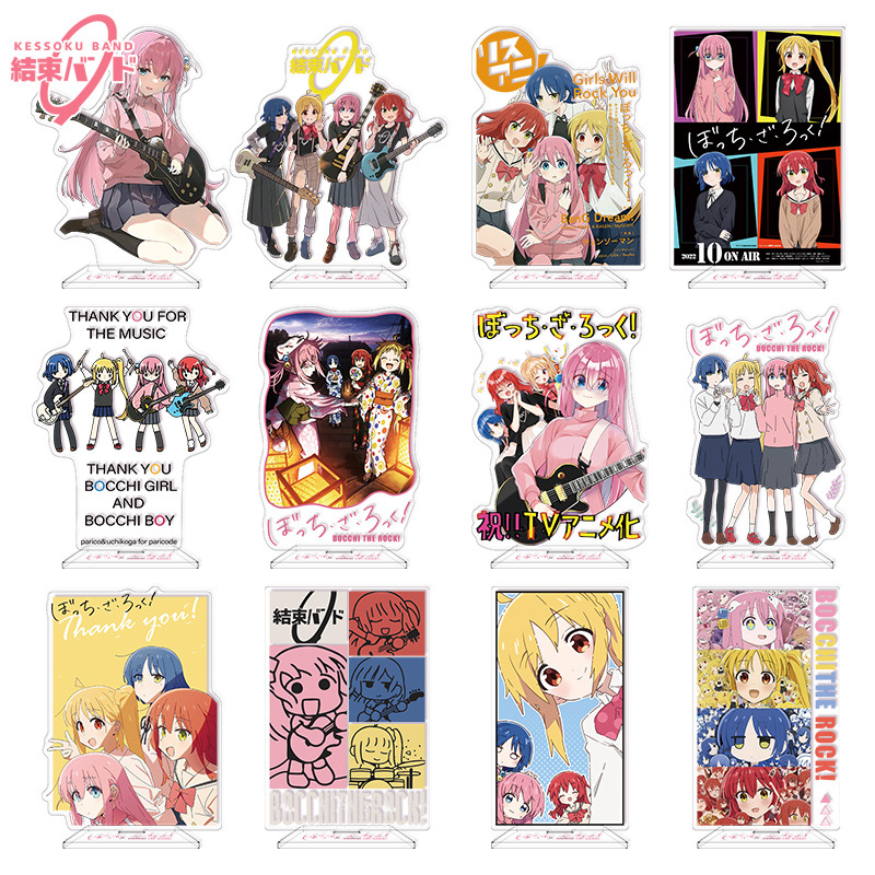 Model Kit Bocchi The Rock - Bocchi The Rock! Figur Akrilik Miniatur