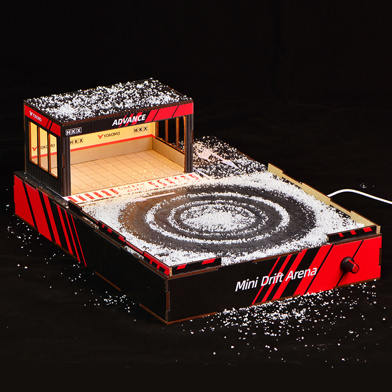 Model Kit Display - Diorama Trek Drift Skala 1:64 DIY