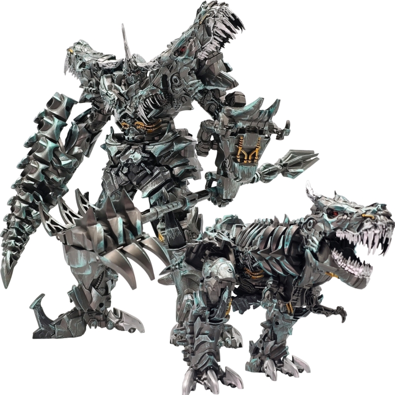 Model Kit Dinosaur - 23CM BAIWEI Transformasi Grimlock TW-1034 Grimlock