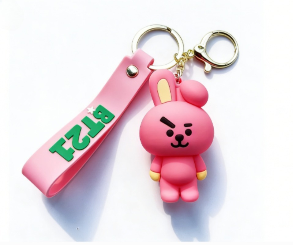 Model Kit Japanese - Gantungan Kunci BT21 Koya RJ Shooky