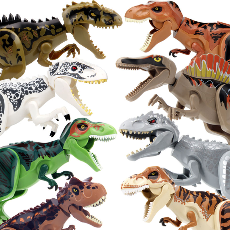 Model Kit Dinosaur - Mainan Blos Dinosaurus Era Jurassic, Rannosaurus