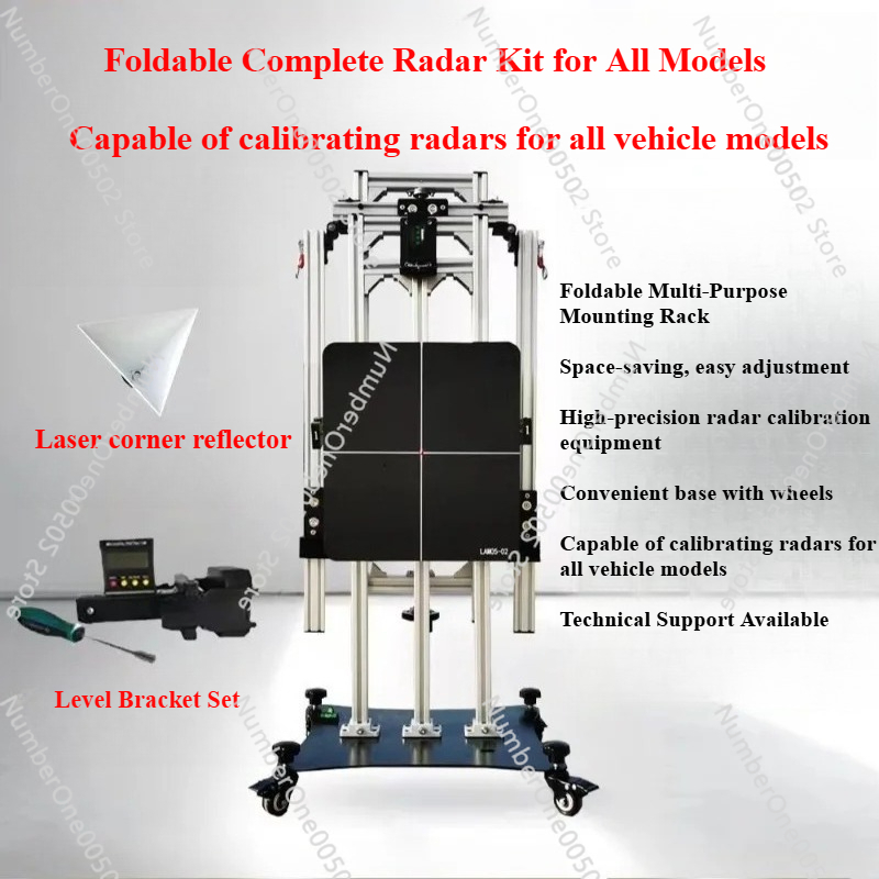 Model Kit Levels - Alat Kalibrasi ADAS Universal Lipat dengan