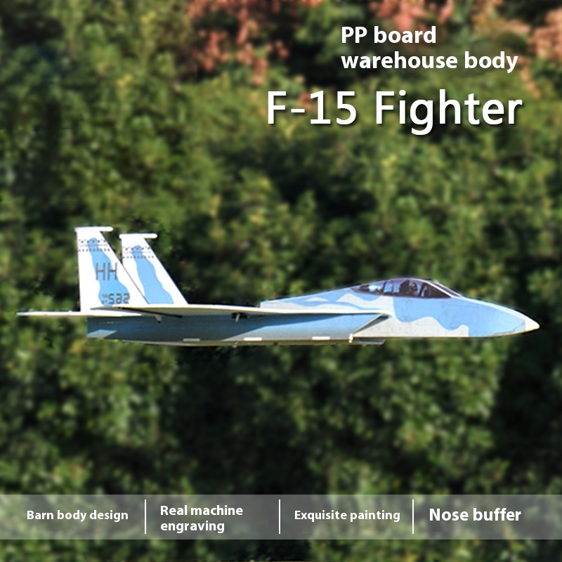 Model Kit Jet - F15 Jet Tempur 740Mm Lebar Sayap