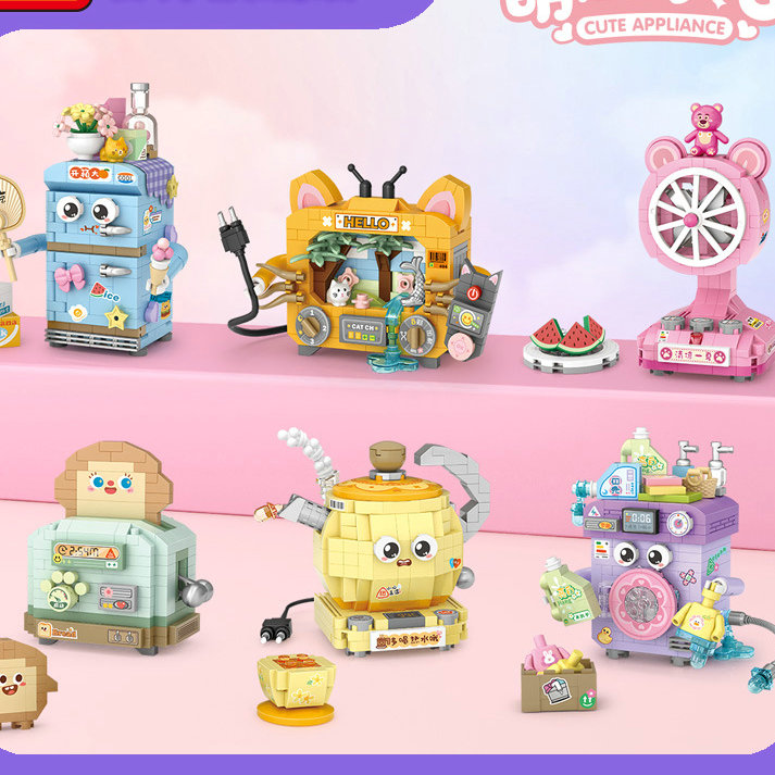 Blok bangunan rumah alat rumah - Model Kit Wall E ulasan dan harga