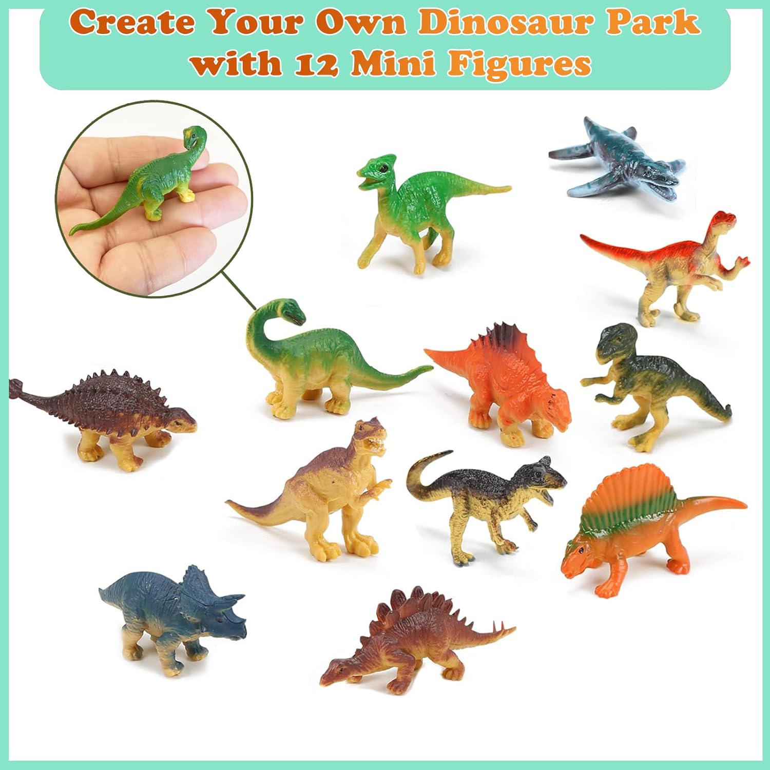 Set Mainan Kendaraan Pengangku - Model Kit Dinosaur ulasan dan harga
