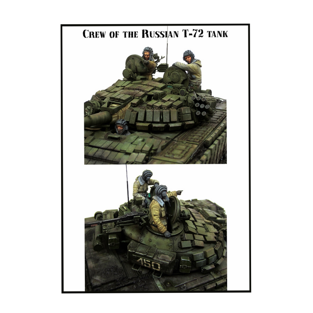 Kit model 1:35 resin kelompok  - Model Kit Zza ulasan dan harga