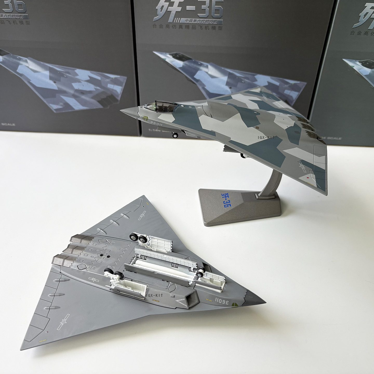 1/144 J-36 Pesawat Generasi Ke - Model Kit Jet ulasan dan harga