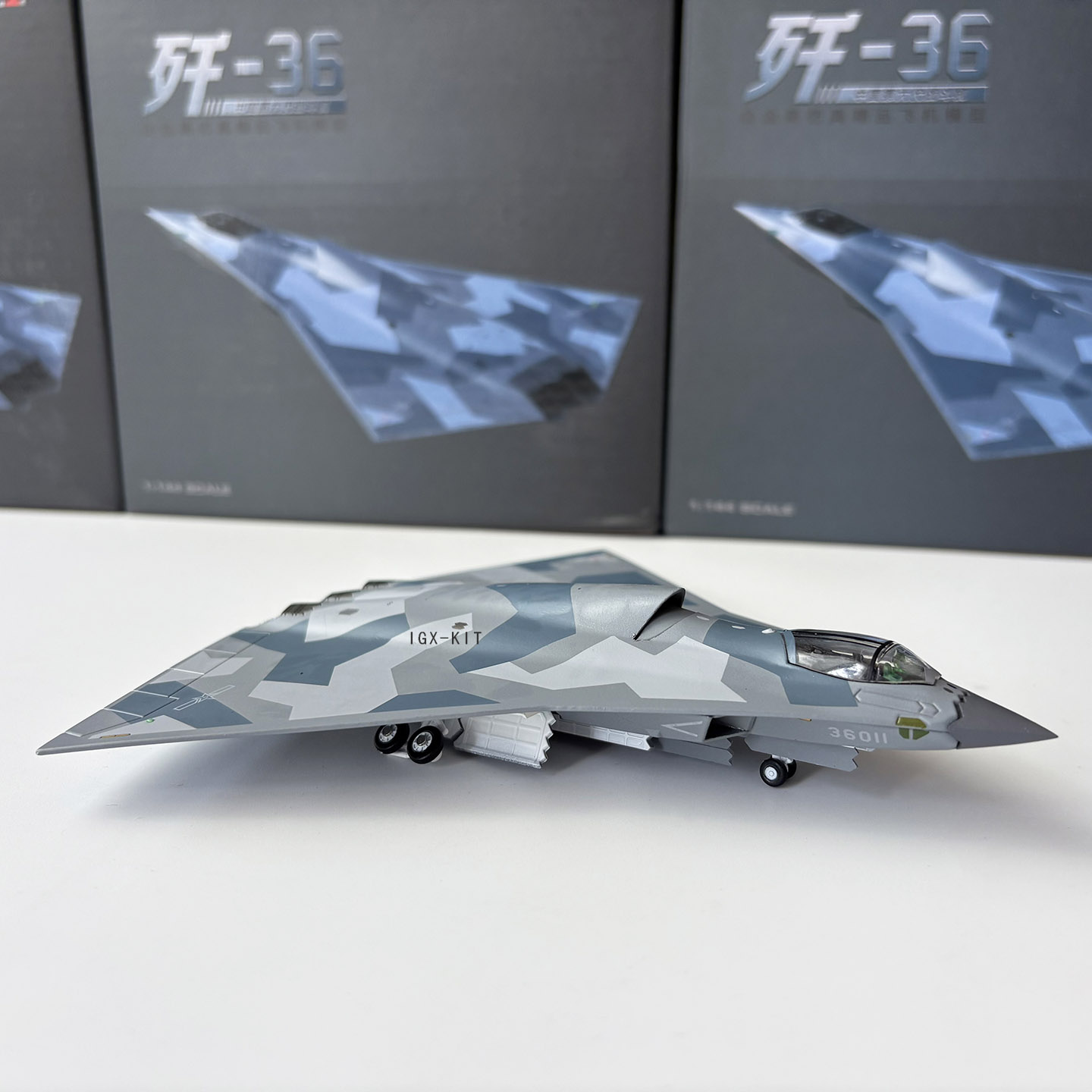 1/144 J-36 Pesawat Generasi Ke - Model Kit Jet ulasan dan harga