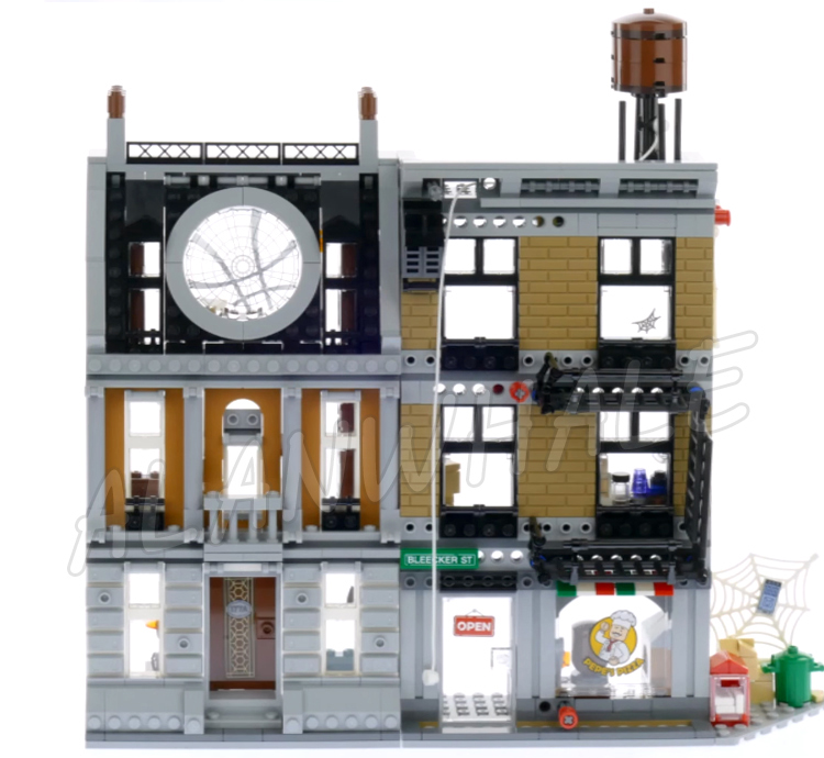 1044pcs Super Revengers 3-leve - Model Kit Levels ulasan dan harga