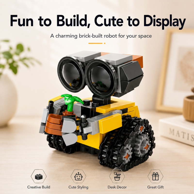 Set Blok Bangunan Robot Mini,  - Model Kit Display ulasan dan harga