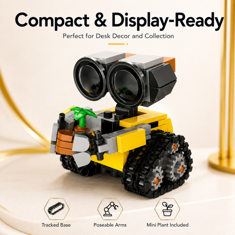 Set Blok Bangunan Robot Mini,  - Model Kit Display ulasan dan harga
