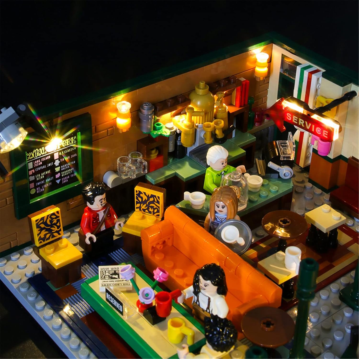 MAXCXT lampu LED, untuk Lego-2 - Model Kit Vespa ulasan dan harga