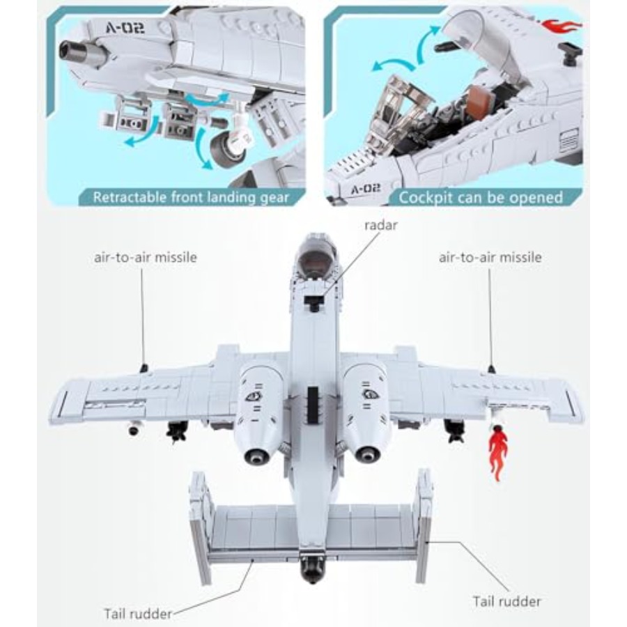 Mainan bangun pesawat tempur P - Model Kit Jet ulasan dan harga