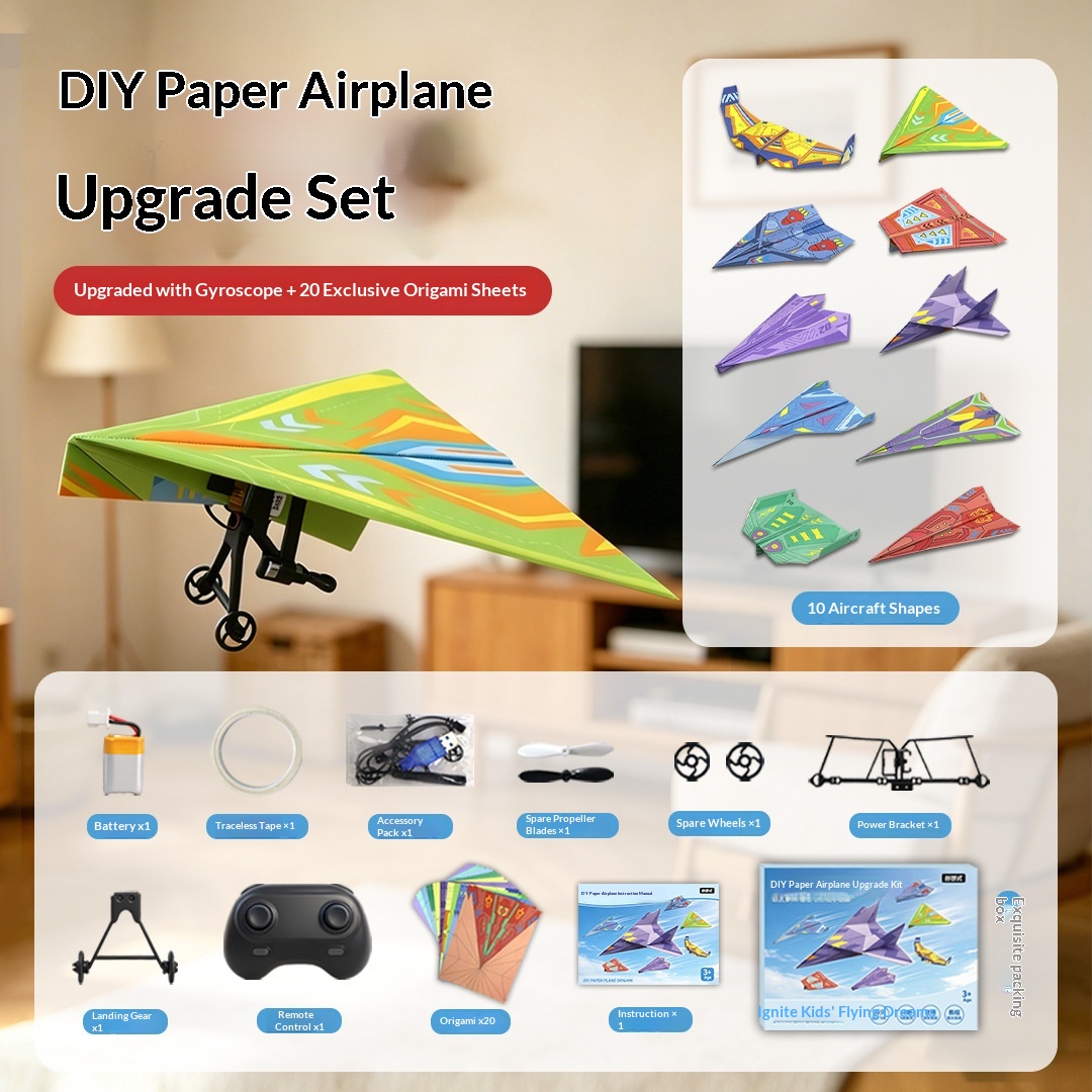 Kit Tenaga Pesawat Kertas DIY, - Model Kit Expert ulasan dan harga