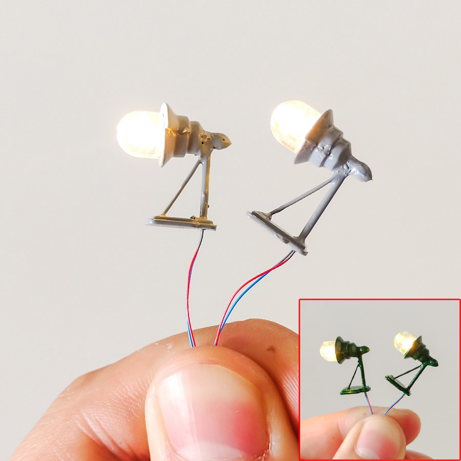 2 buah miniatur 3V Led Model l - Model Kit Wall E ulasan dan harga