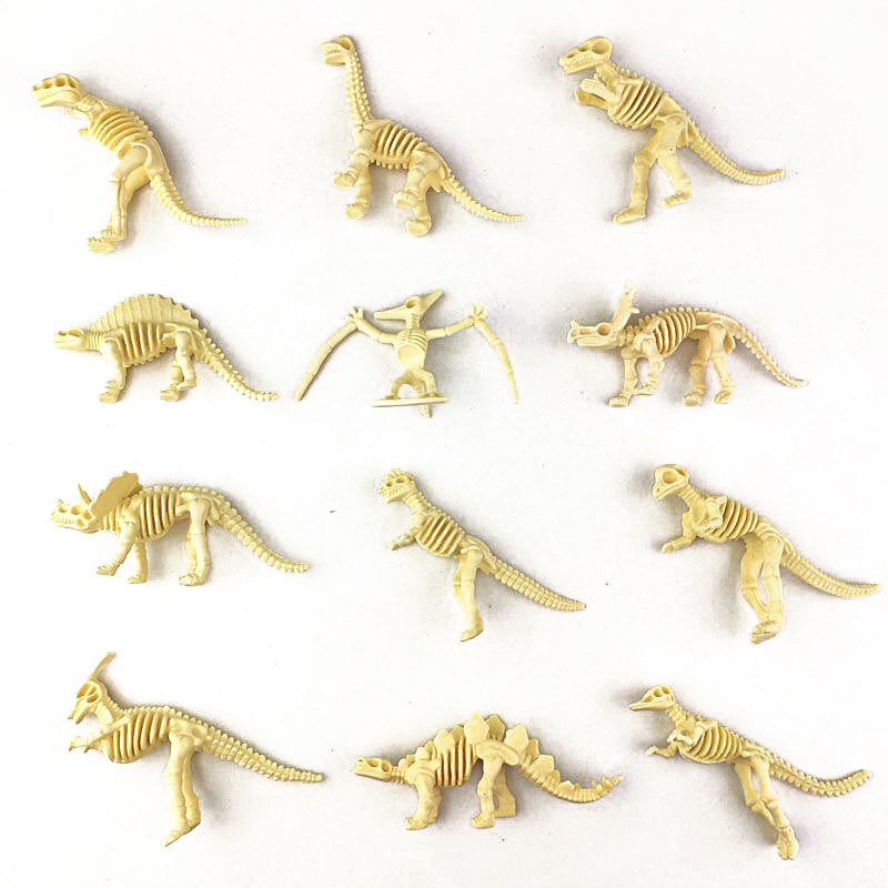 12 Buah/Set Mainan Dekorasi Ru - Model Kit Dinosaur ulasan dan harga