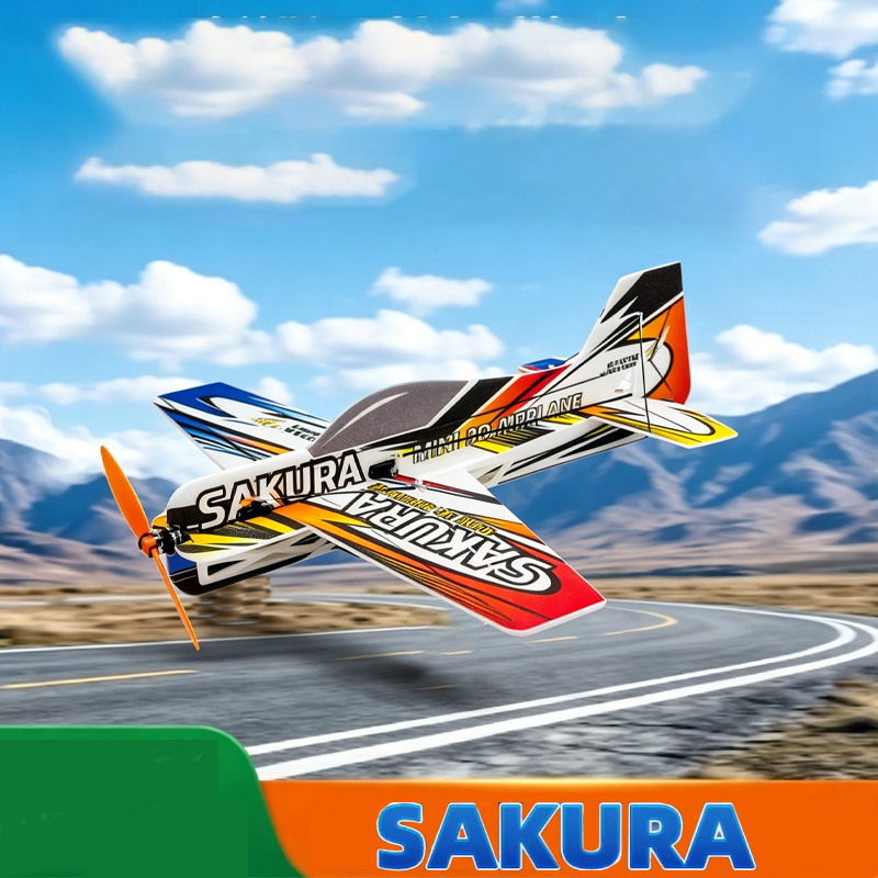Kit Pesawat RC 3D Mikro SAKURA - Model Kit Expert ulasan dan harga