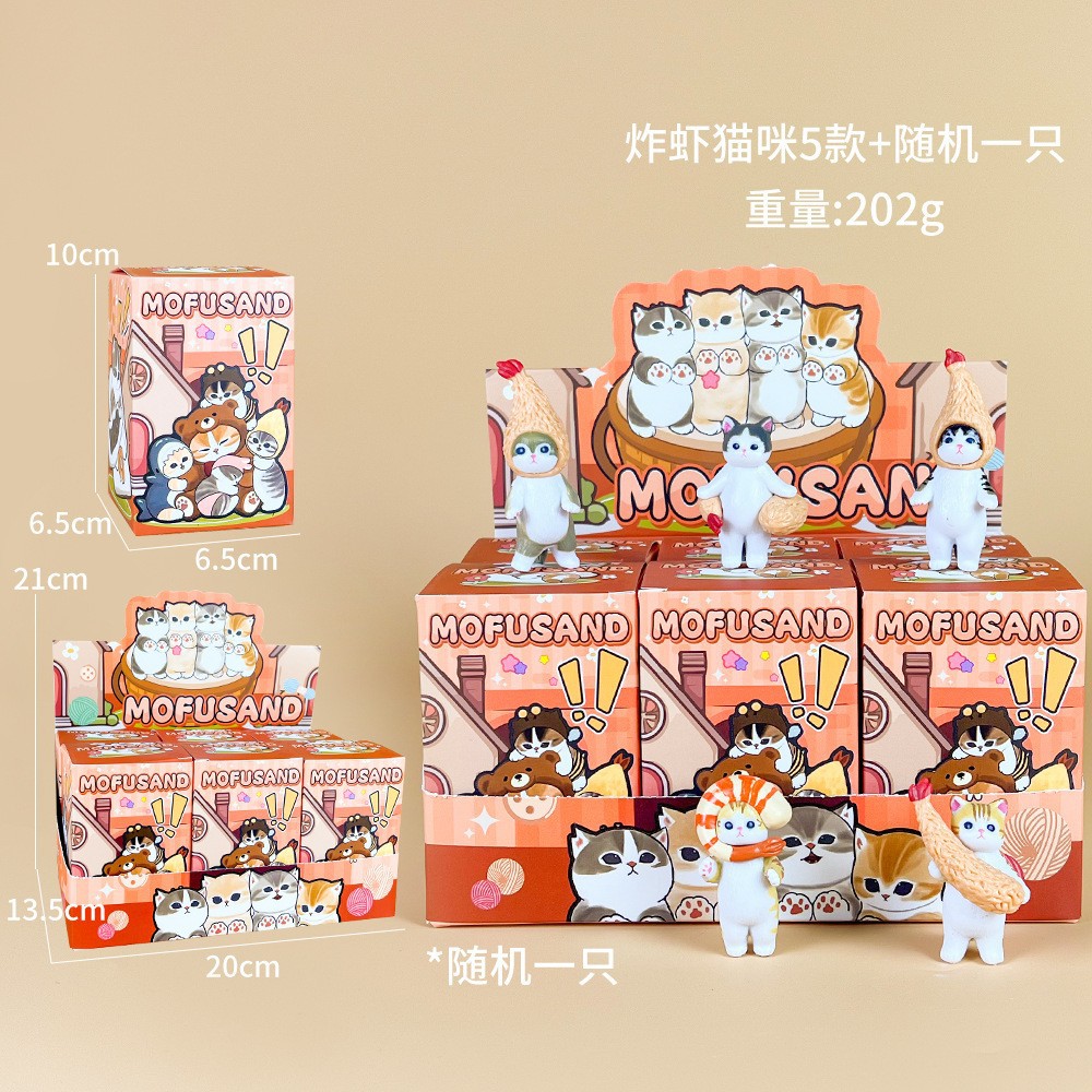 Seri Mofusand 6 Buah Kartun Hi - Model Kit Japanese ulasan dan harga
