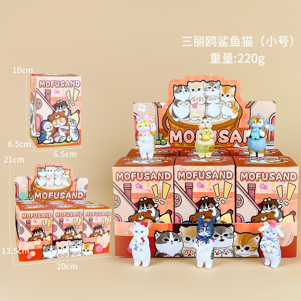 Seri Mofusand 6 Buah Kartun Hi - Model Kit Japanese ulasan dan harga