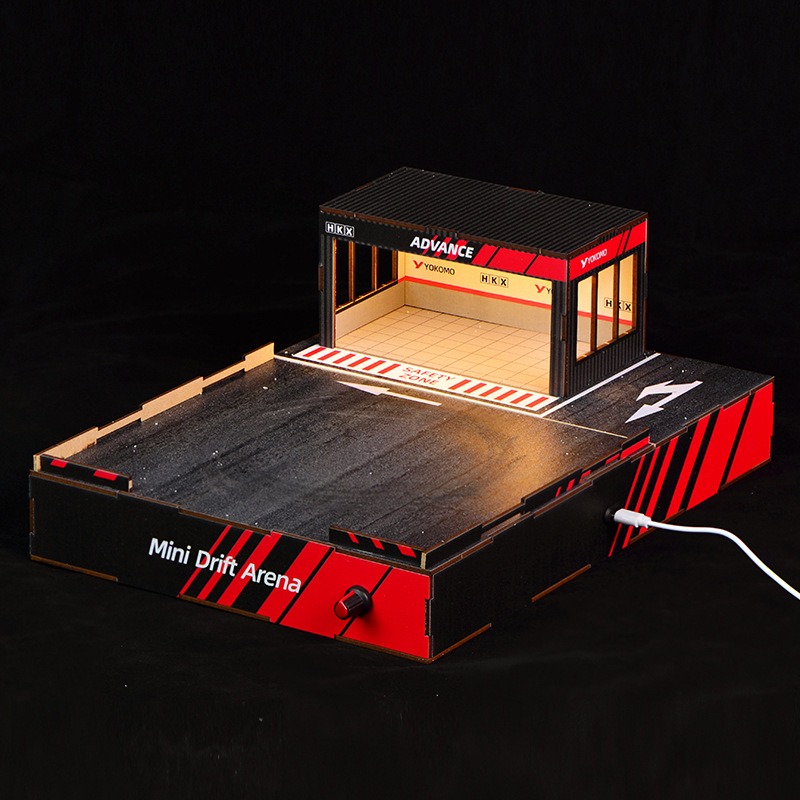 Diorama Trek Drift Skala 1:64  - Model Kit Display ulasan dan harga