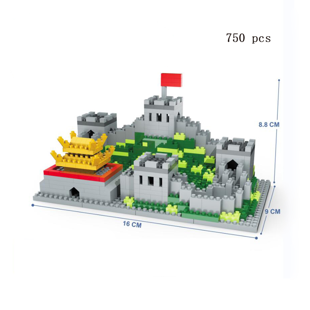 Great Wall blok bangunan untuk - Model Kit Wall E ulasan dan harga