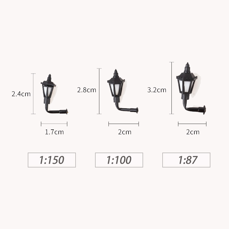 10 Buah Lampu Dinding Mini Ska - Model Kit Wall E ulasan dan harga
