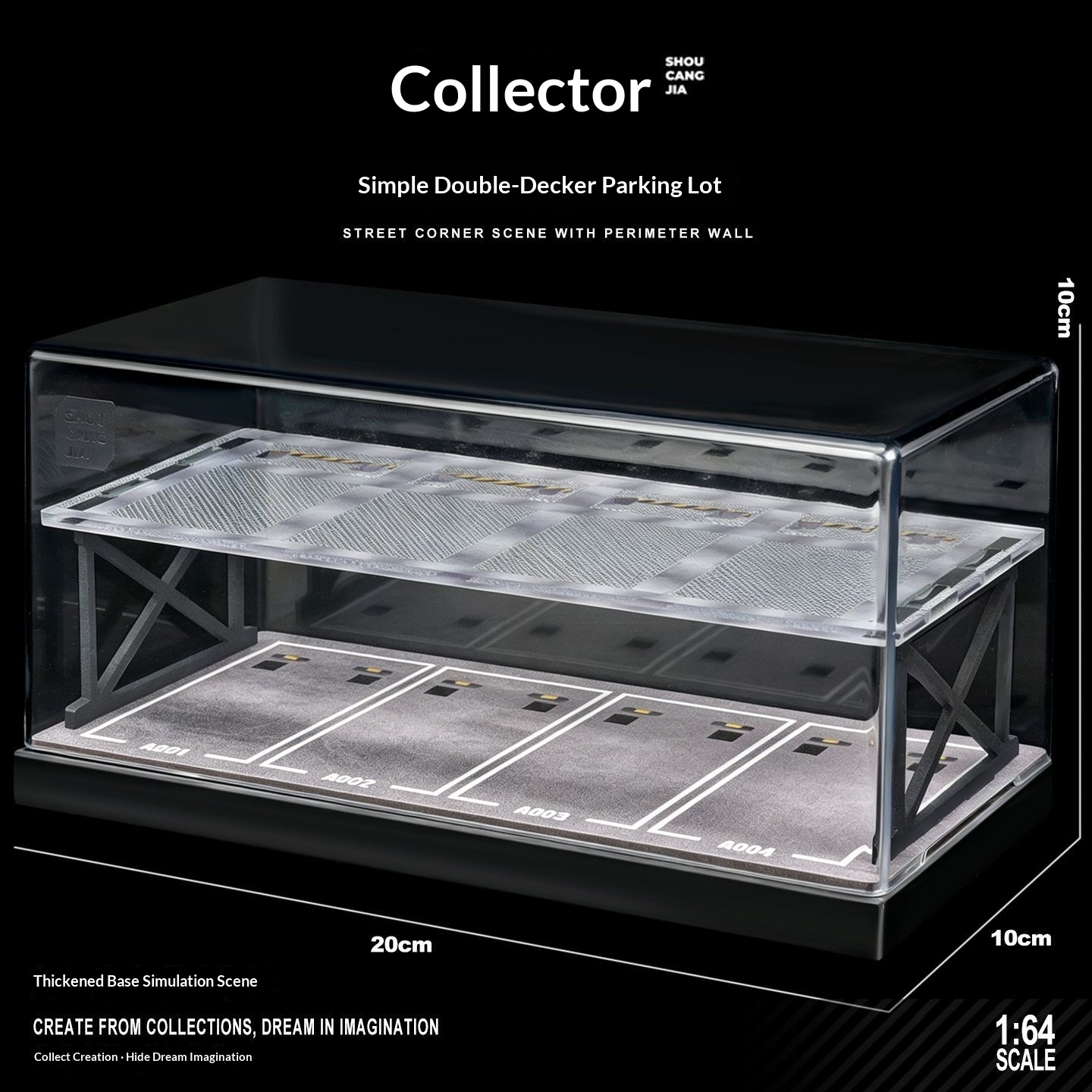 Diorama Garasi Parkir Dua Lant - Model Kit Display ulasan dan harga