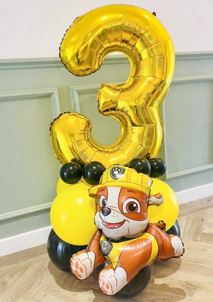 18pcs Set Balon Kartun Paw Pat - Model Kit Wall E ulasan dan harga