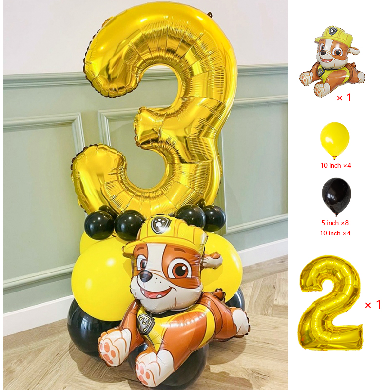 18pcs Set Balon Kartun Paw Pat - Model Kit Wall E ulasan dan harga
