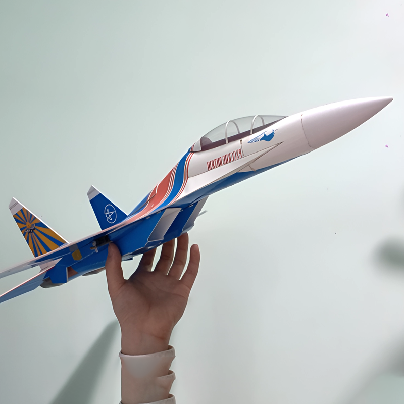 Pesawat Tempur RC Su-27 Ducted - Model Kit Expert ulasan dan harga