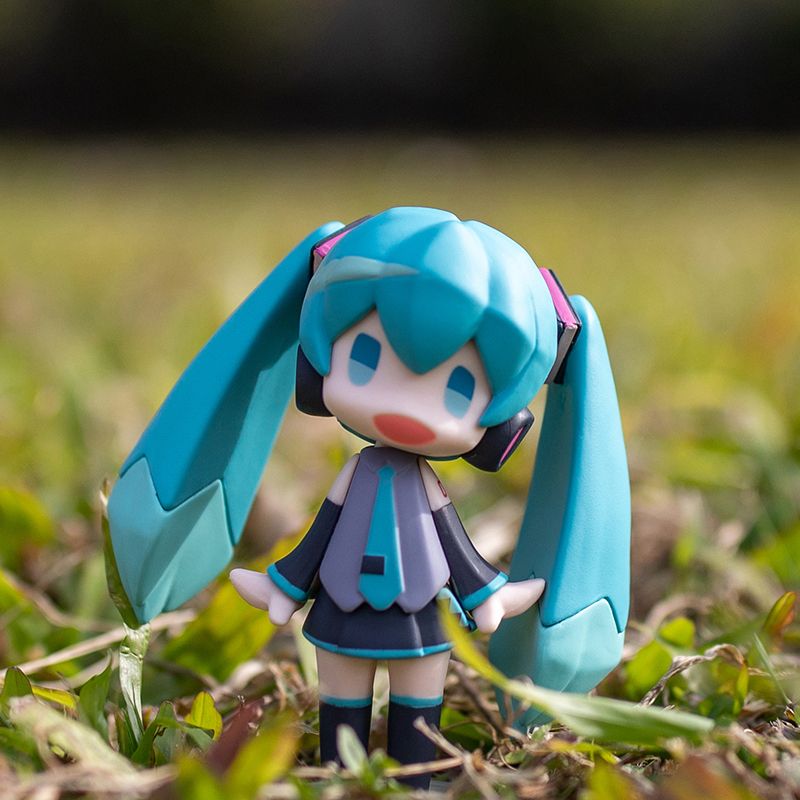 Set Figur Anime Miku & Blok Ba - Model Kit Japanese ulasan dan harga