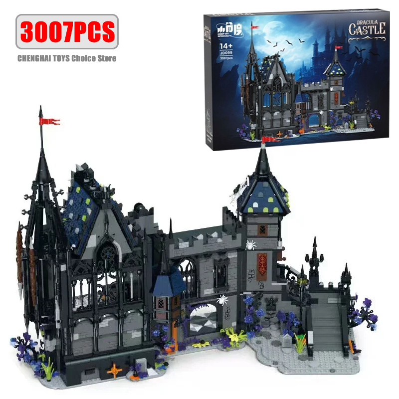 3007PCS Blok Bangunan Kastil D - Model Kit Expert ulasan dan harga
