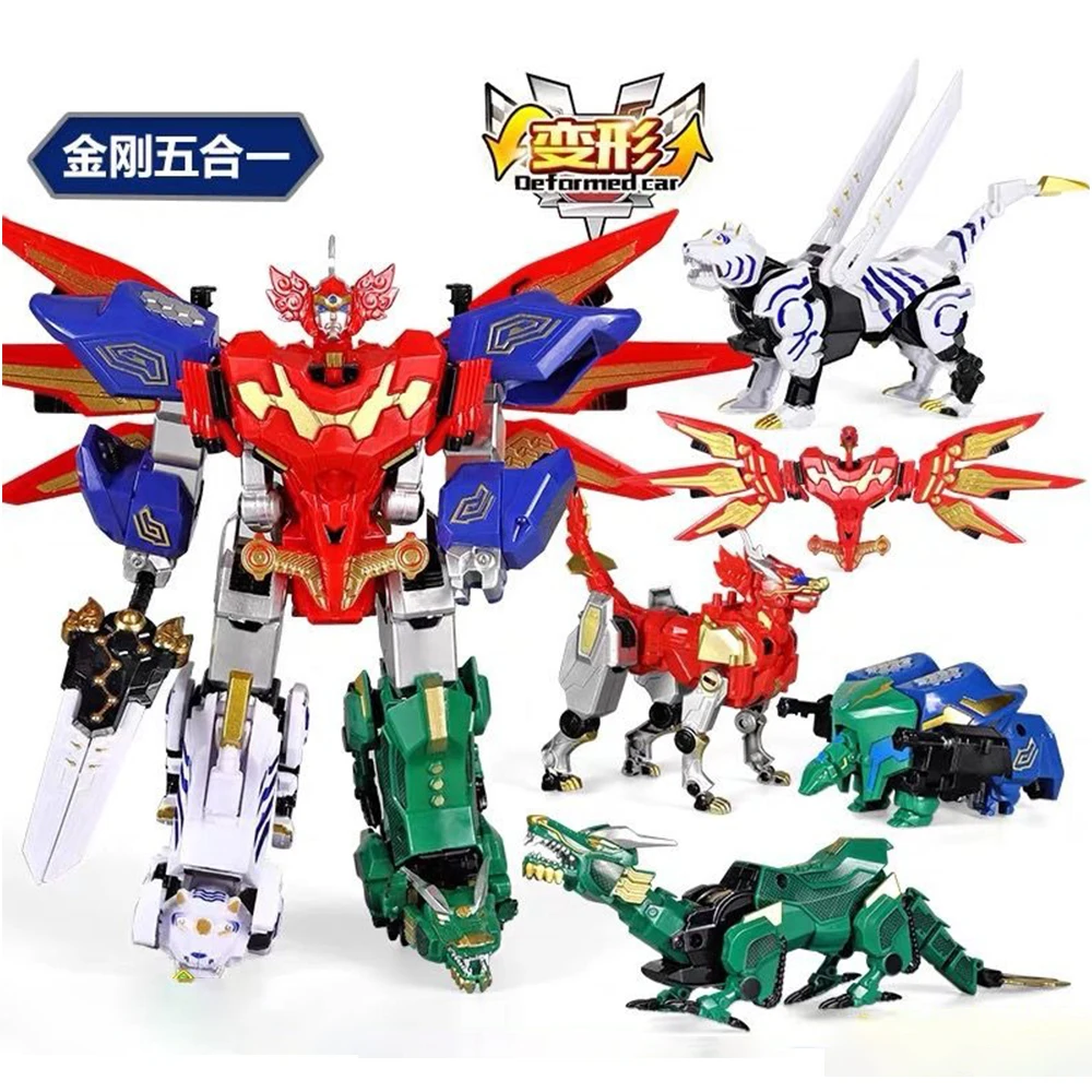2026 Mainan Anak Baru Hadiah 5 - Model Kit Megazord ulasan dan harga