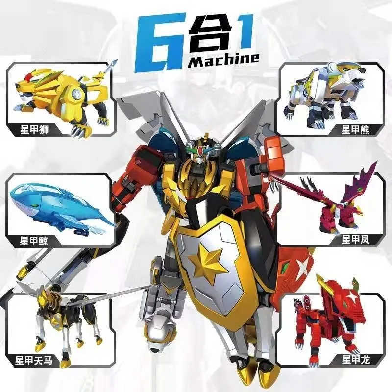 2026 Mainan Anak Baru Hadiah 5 - Model Kit Megazord ulasan dan harga